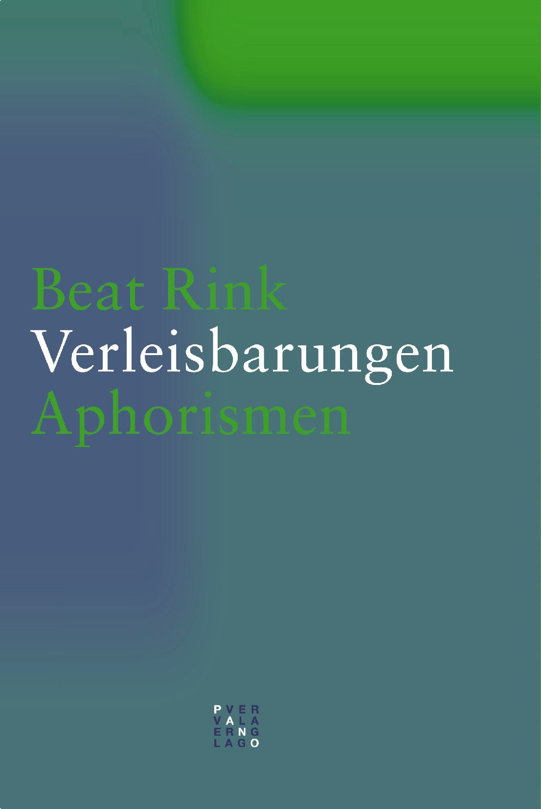Coverbild Verleisbarungen: Verschwommene Farbflächen.